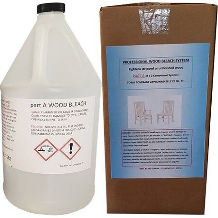 Go Kem Professional Wood Bleaching Kit 1G Part A PWB1901